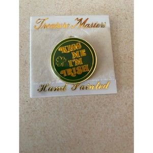 Kiss Me I’m Irish pin